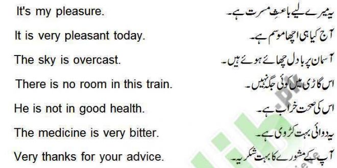 meaning of affected in english and urdu